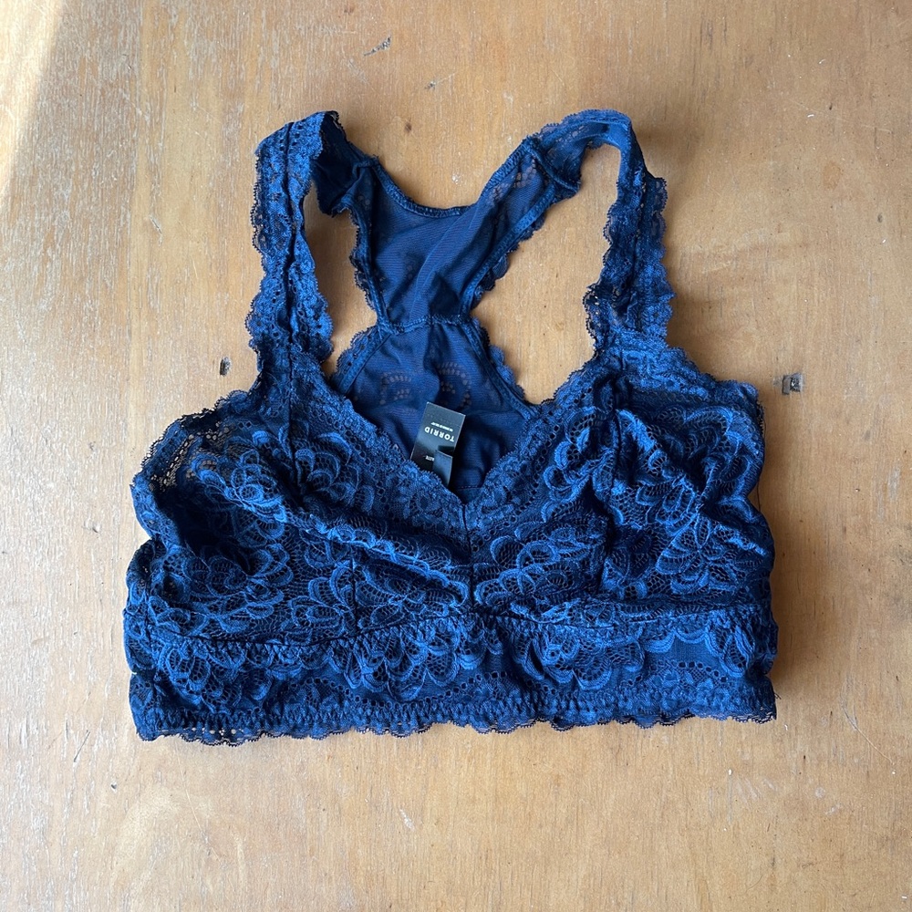 Torrid Bralette - Navy Blue